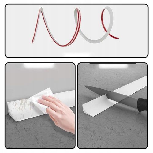 2M SAMOPRZYLEPNA LISTWA ZATRZYMUJĄCA WODĘ DO WANNY, LISTWA WYKOŃCZENIOWA na Arena.pl