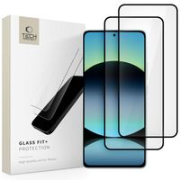 Szkło hartowane na Xiaomi Redmi Note 14 4G / 5G Glass Fit czarne - 2 szt.