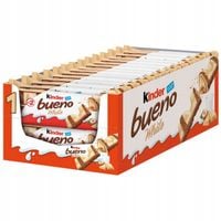 KINDER BUENO WHITE, wafel z nadzieniem 39g X30