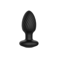 korek analny tornado butt plug large black nexus