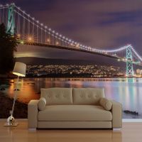 Fototapeta - Lions Gate Bridge - Vancouver (Kanada) 350x270
