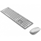 Asus W5000 | Zestaw klawiatura i mysz | Bezprzewodowy | USA | Biały