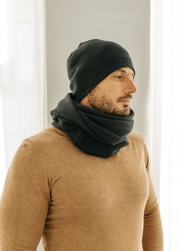 Betlewski Ciepły komin męski zimowy komfortowy wygodny materiał modny na Arena.pl