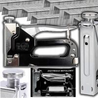 ZSZYWACZ TAPICERSKI taker ręczny 4-14mm metalowy Mocny + ZSZYWKI