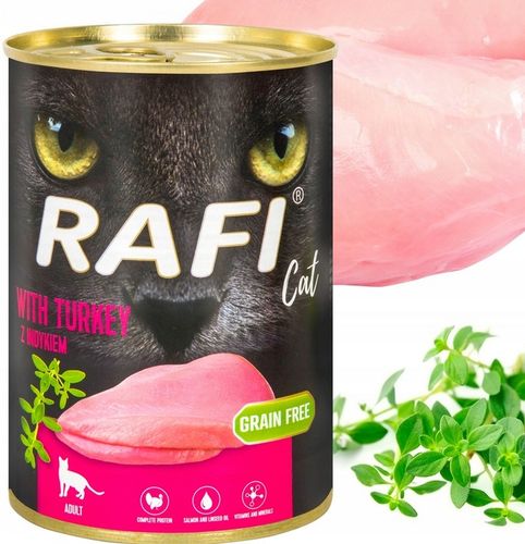 RAFI CAT ADULT MOKRA KARMA DLA KOTA MIX SMAKÓW 24x 400G na Arena.pl