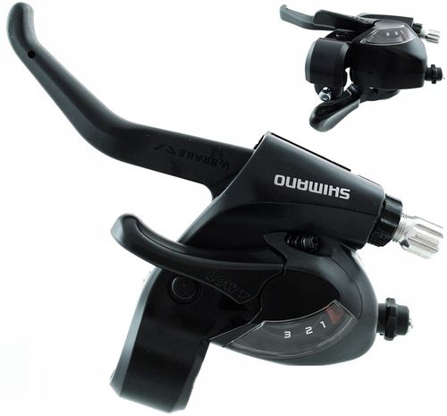 Klamkomanetka Lewa Przód Czarna Shimano ST-EF41 3 Rzędowa na Arena.pl
