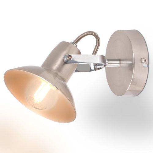 Lampy Ścienne Na 2 Żarówki E14, 2 Szt., Srebrne na Arena.pl