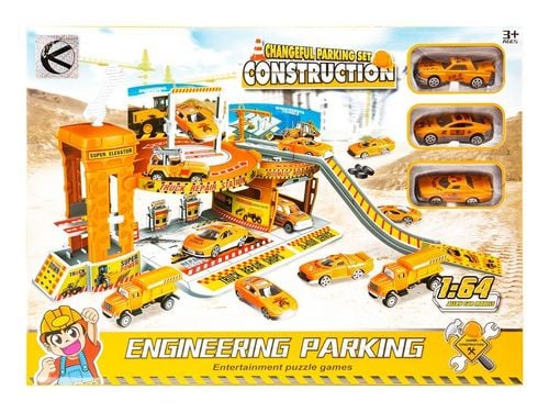 KOLOROWY PARKING DLA POJAZDÓW BUDOWLANYCH Z AUTKAMI na Arena.pl