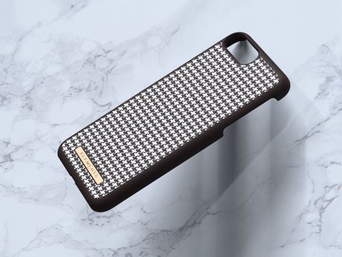 Nordic Elements Saeson Idun - Materiałowe etui iPhone 8 Plus / 7 Plus / 6s Plus / 6 Plus (Dark Brown Pattern 2) na Arena.pl