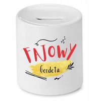 Skarbonka Dla Geodety Fajowy Geodeta Prezent Z Nadrukiem Ze Zdjęciem