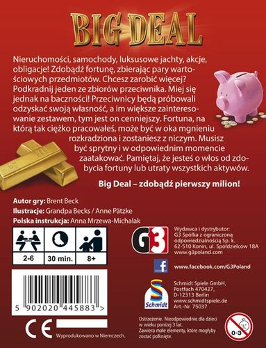 G3 Gra Big Deal na Arena.pl