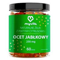 Ocet jabłkowy żelki MyVita 60 sztuk
