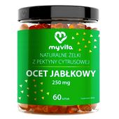 Ocet jabłkowy żelki 60 szt MyVita