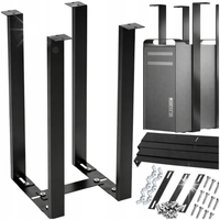 WIESZAK UCHWYT PODBIURKOWY NA KOMPUTER PC SOLIDNY REGULOWANY METALOWY 50cm