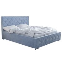 Łóżko tapicerowane NEVADA 160×200 ze stelażem