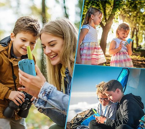 KRÓTKOFALÓWKA DLA DZIECI WALKIE-TAKIE RÓŻOWE WYŚWIETLACZ LATARKA ZESTAW 2EL na Arena.pl