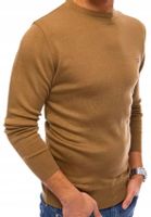 Turecki sweter męski pod szyję ze znaczkiem 3XL