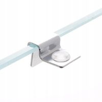 Uchwyty pod szybę przykrywającą akwarium 4mm komplet 4 sztuk