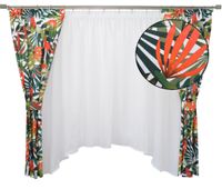 Firana Salon sypialnia kuchnia TROPIKI dżungla