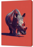 Obraz 60x90cm Marszujący Gigant