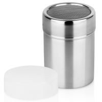 Pojemnik z Sitkiem Sitko do Cukru Pudru Posypek Cukier Puder Cynamon Kakao