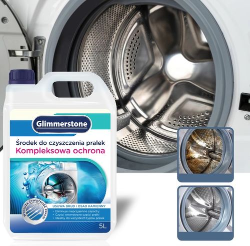 ŚRODEK ŻEL CZYŚCIK DO PRALKI USUWA KAMIEŃ Z GRZAŁKI BRZYDKIE ZAPACHY 5L na Arena.pl