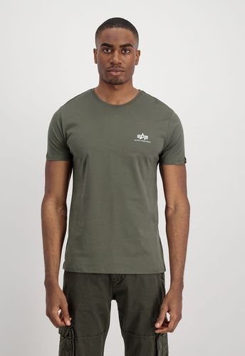 Alpha Industries T-shirt Basic Small Logo 188505 dark olive 3XL na Arena.pl