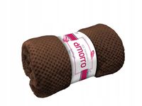 Koc żakardowy Amorro 150x200 Darymex czekoladowy
