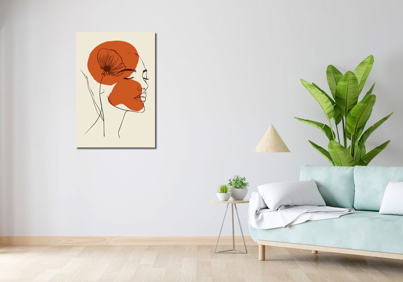 Obraz 60x90cm Ciepło Kwiatu zdjęcie 2