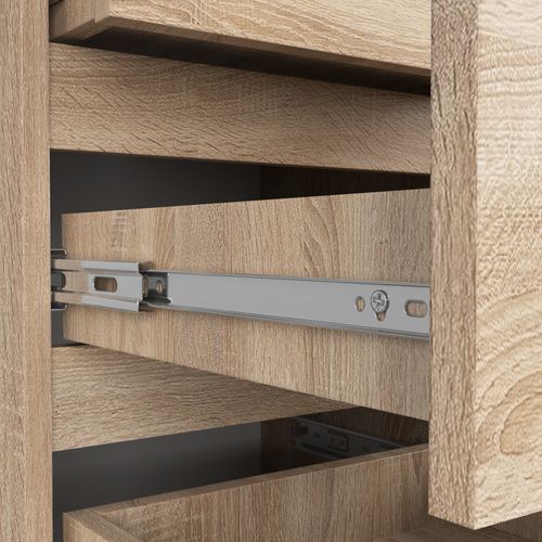 Komoda CL5 40 cm 5 szuflad - dąb sonoma na Arena.pl
