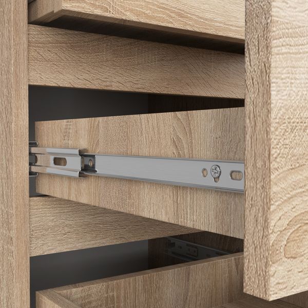 Komoda CL5 40 cm 5 szuflad - dąb sonoma zdjęcie 4