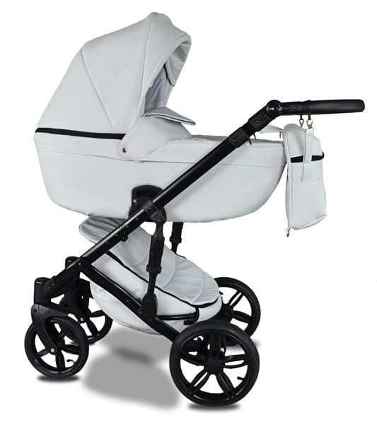 WÓZEK DZIECIĘCY BeRco 2w1 + Adaptery Maxi Cosi Cybex Aton X-Lander zdjęcie 12