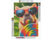 MOZAIKA DIAMENTOWA PIES