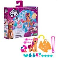 hasbro zestaw figurek my little pony sunny starcout akcesoria 19cm