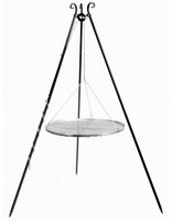 GRILL OGRODOWY COOKKING NA TRÓJNOGU, NIERDZEWNY, ŚREDNICA 70, WYSOKOŚĆ 180