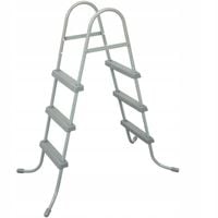 2 x Bestway metalowa Drabinka DWUSTRONNA do basenu 107cm 58335