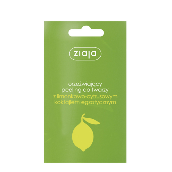 Ziaja orzeźwiający peeling do twarzy - 7ml zdjęcie 1