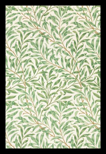 Plakat 20x30cm Willow Pattern 2, Morris Vintage do Salonu na Arena.pl