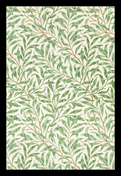 Plakat 20x30cm Willow Pattern 2, Morris Vintage do Salonu zdjęcie 2