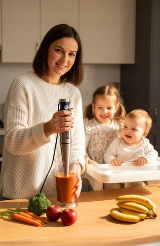 Blender ręczny wielofunkcyjny 8w1 Yoer +Tytanowe ostrza 1500W +14 na Arena.pl