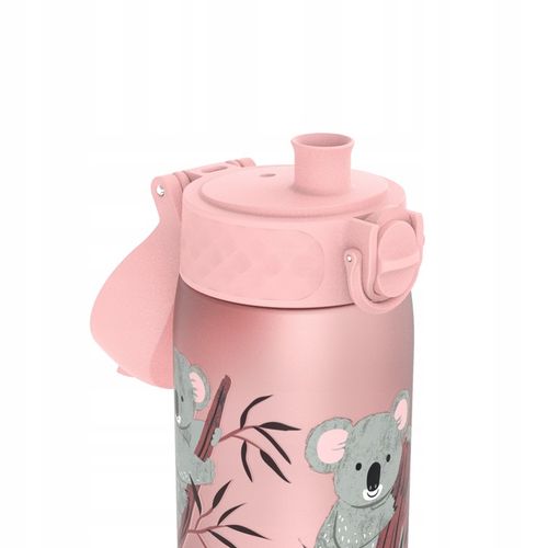 BIDON RÓŻ BUTELKA BEZ SŁOMKI Z USTNIKIEM SPORTOWYM KOALA ION8 0,5 L na Arena.pl