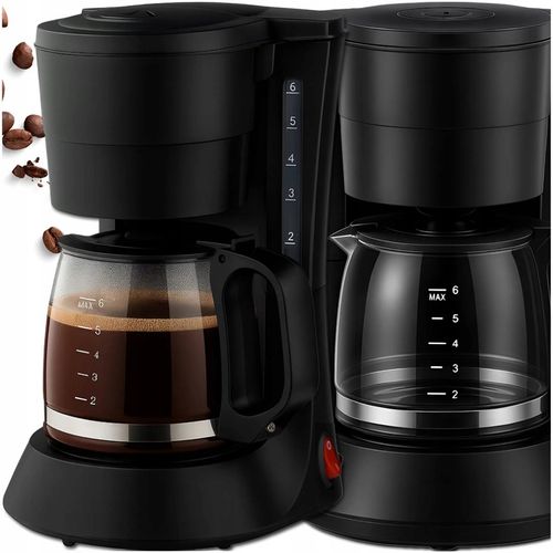 EKSPRES DO KAWY HERBATY KUCHENNY PRZELEWOWY 600ML BLOKADA KAPANIA 600W na Arena.pl