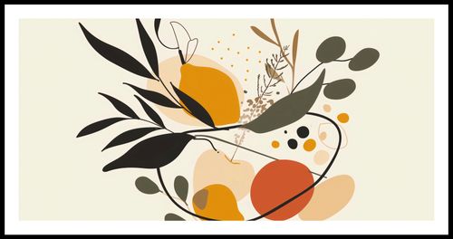Plakat 91,3x44,5cm Botaniczny Wir na Arena.pl