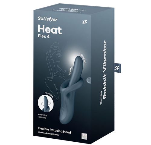podgrzewany wibrator do punktu g heat flex 4 grey satisfyer na Arena.pl