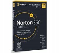Program antywirusowy Antywirus Norton 360 Platinum 100GB 20 urządzeń / rok