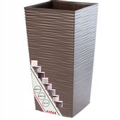 NOWOCZESNA DONICZKA Z WKŁADEM 37CM OSŁONKA DONICA