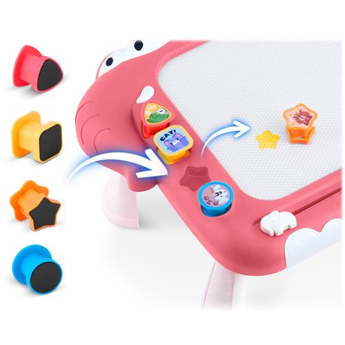 Znikopis tablica magnetyczna układanka stolik dla dzieci tangram Ricokids RK-823 na Arena.pl