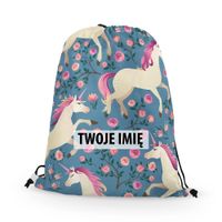 WORKO-PLECAK DZIECIĘCY z Twoim imieniem Jednorożec 128