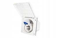 Przyłącze prądowe 230V gniazdo do kampera kempingu BIAŁE