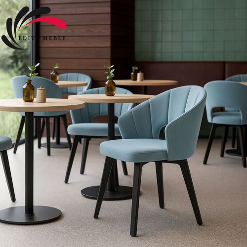 Krzesło Tapicerowane KL-1 Błękitny Piano 11 na Arena.pl